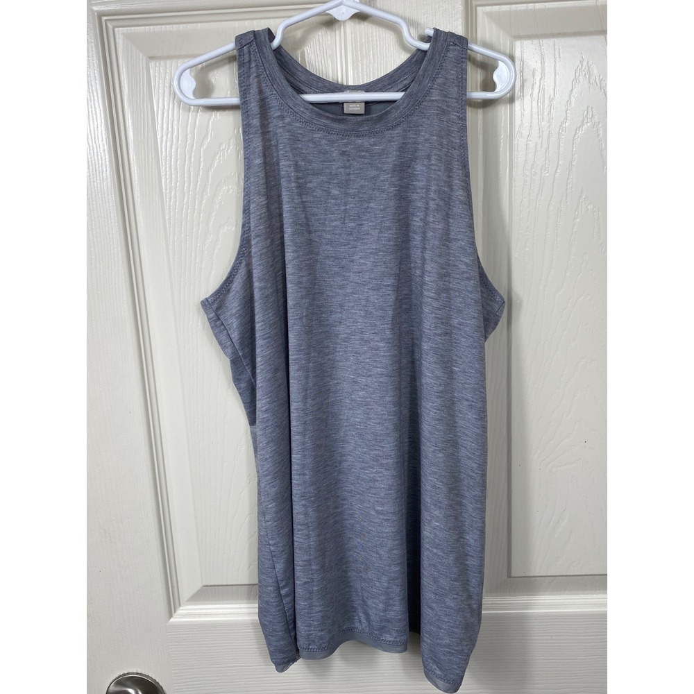 Athleta Girl Athletic Tank‎ Top Racerback Breathable Gray XL/14